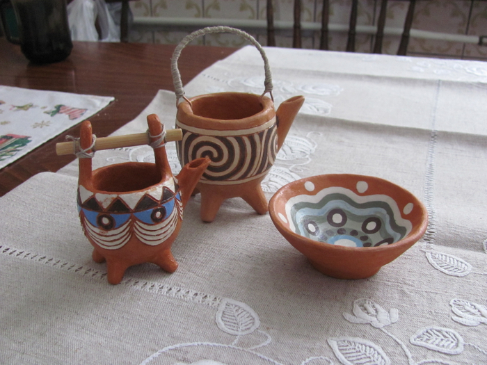 детская керамическая посудка