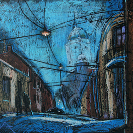 Выборг. Дорога к замку.