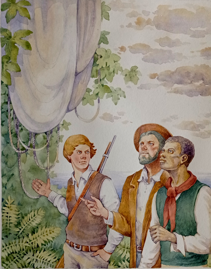 Таинственный остров. 