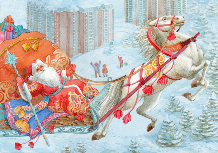 открытка для строительной компании