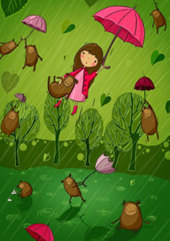 Дождливое лето