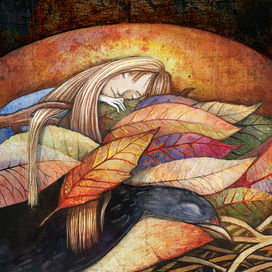 Дюймовочка спасает ласточку