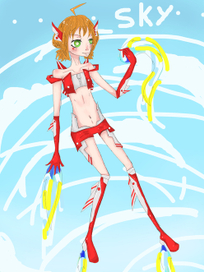 девочка ракета