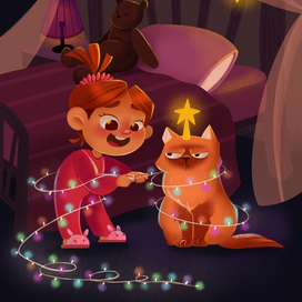 Новогодняя открытка