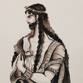 Модная иллюстрация 