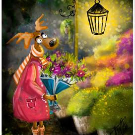 Букет и ночь