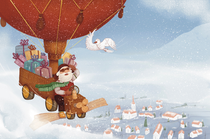 Новогодняя иллюстрация #2