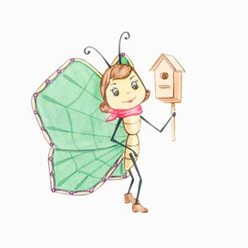 Бабочка. Весна