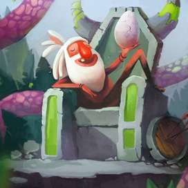 Вождь красноносых. Карта для игры "Имаджинариум". Выпуск 6