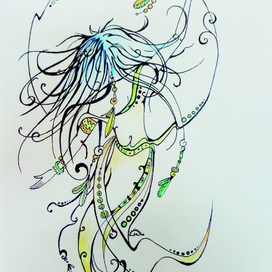 Тансующая с луной