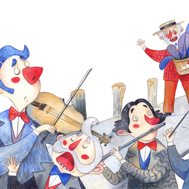 Иллюстрация к Лимерикам Э.Лира