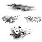 Иллюстрации для ресторана восточной кухни FUJIKO  (часть 2)