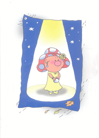 Открытка: "Жди меня"