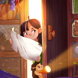 Ёжик в портфеле