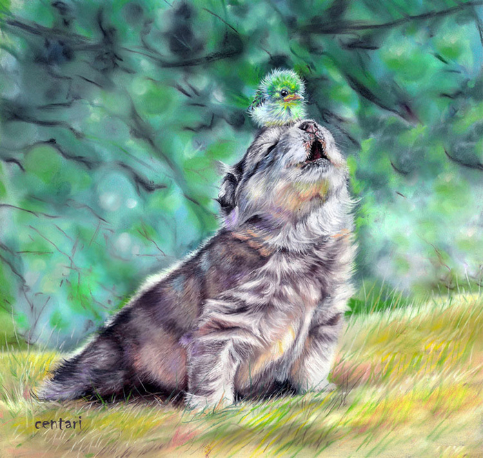 Пусть мама услышит.