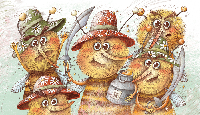 Для книги "Мика. Семь нянек для великанчика"