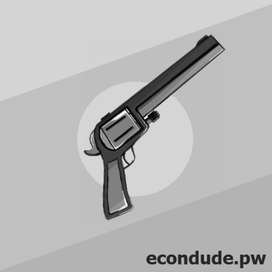 Рисунок револьвера