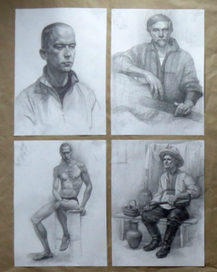 академические работы по рисунку