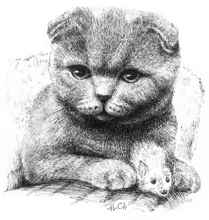 Тося с любимой игрушкой