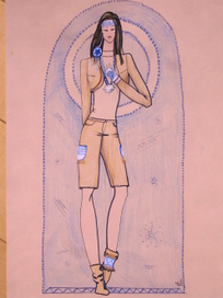 Стилизация - северные народы 2