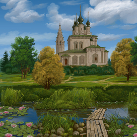 Суздаль-речка Каменка 