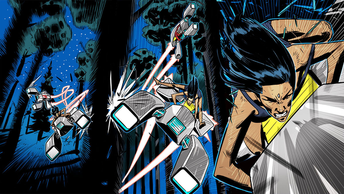 Комикс иллюстрация