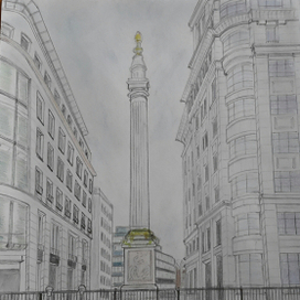 Монумент в Лондоне