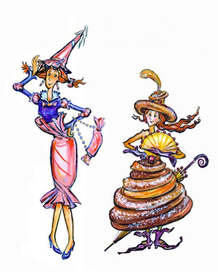 Прекрасные Дамы - Конфета и Булочка с корицей