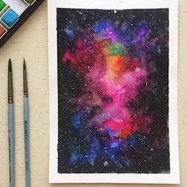 Ещё одна очень красивая туманность