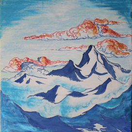 Горы - это море