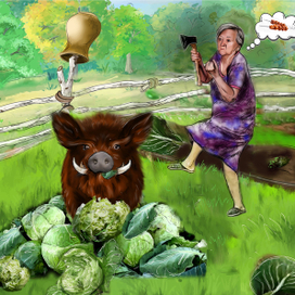 будущий шашлык