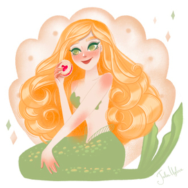 Русалочка и печенье