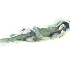 На заре она сладко так спит. Апрель, 1991.