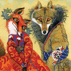 Иллюстрация к казахским сказкам 2