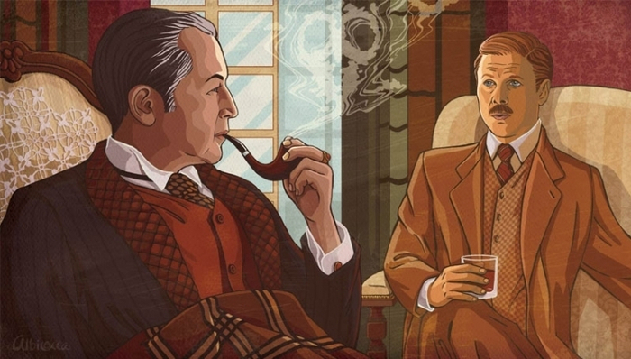 Иллюстрация для календаря "Наше любимое кино"