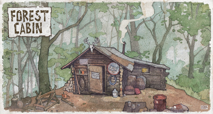 Хижина самогонщиков