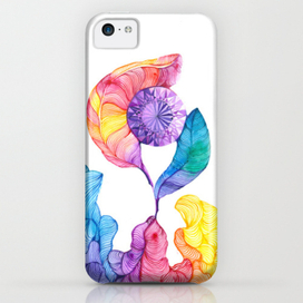 Design iPhone Cases. Base: My Watercolor Illustration / Дизайн для чехла iPhone. В основе моч акваре