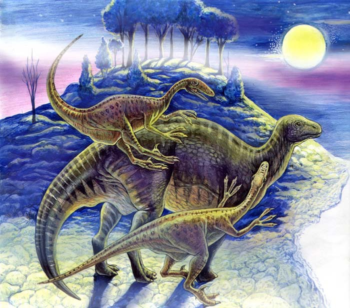 Велоцираптор-динозавр