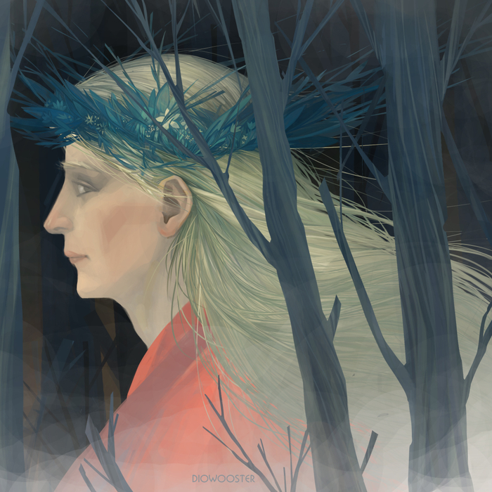 Девушка в лесу