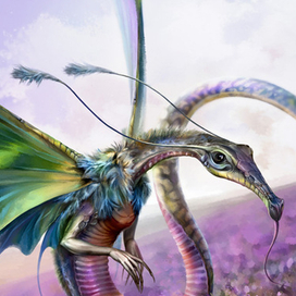 Лавандовый Дракон