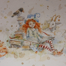 Из серии про рыжую ведьмочку...