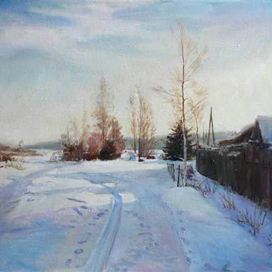 Зима за городом