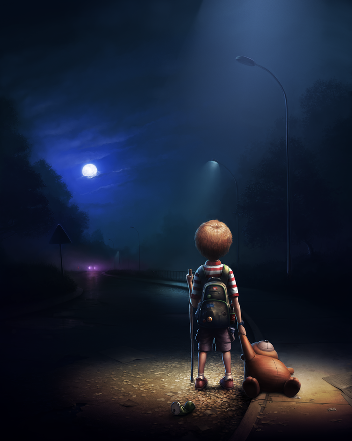 Ночная дорога