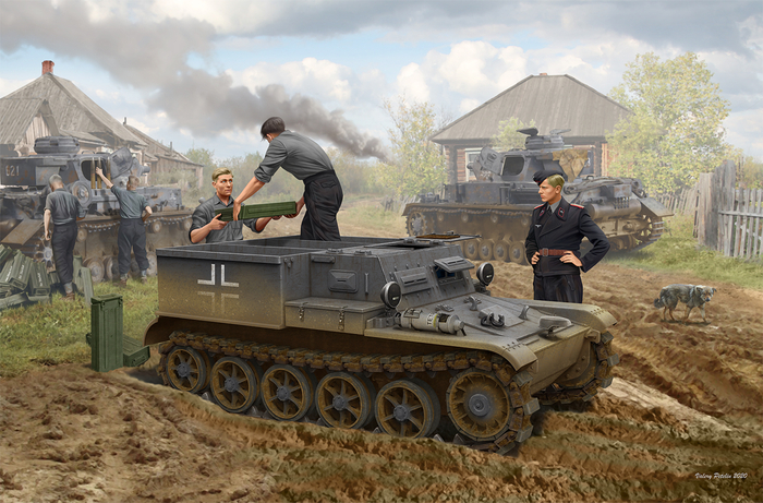 Munitionsschlepper VK3.02 ( box art for Das Werk & Amusing Hobby )