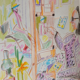 Субботний полдень в мастерской