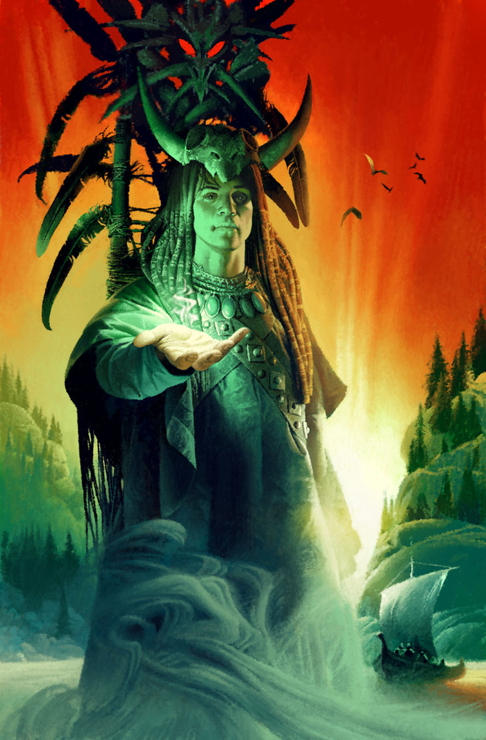 Дети Змея. Обложка для издательства Азбука