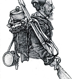 Альминское дело. Зуав