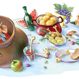 Скажиии кто велел тебеее преследовать носатого олигаааарха?..-Не могу! Лучше сразу убей!!!