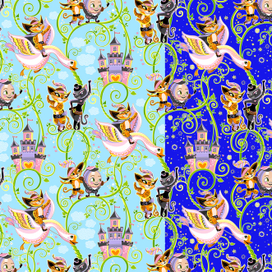 Детское постельное бельё «Мур-мур»