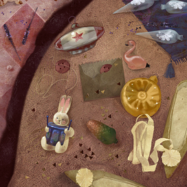 для сказки "Ключ от ёлочного сундука"